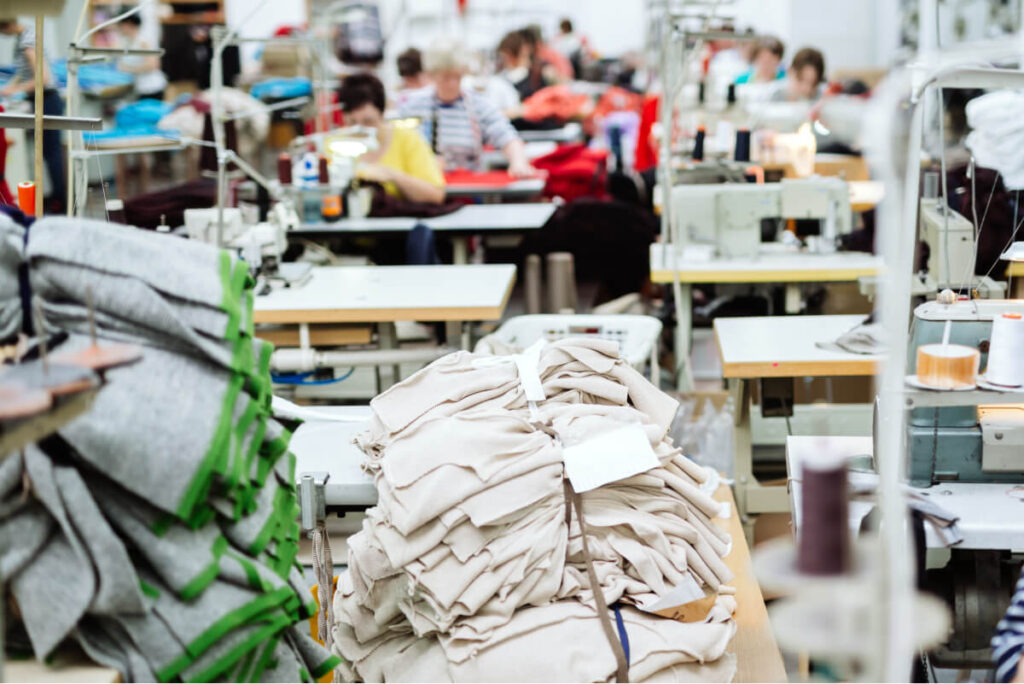 sewing industry manufacturing