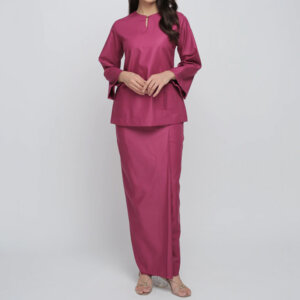 baju kurung-red