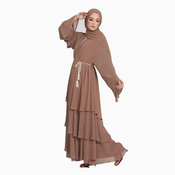 muslim open abaya