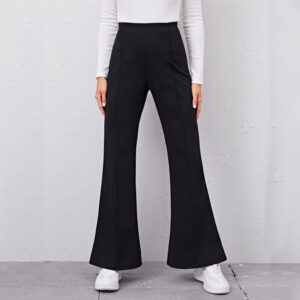 black flare women pants