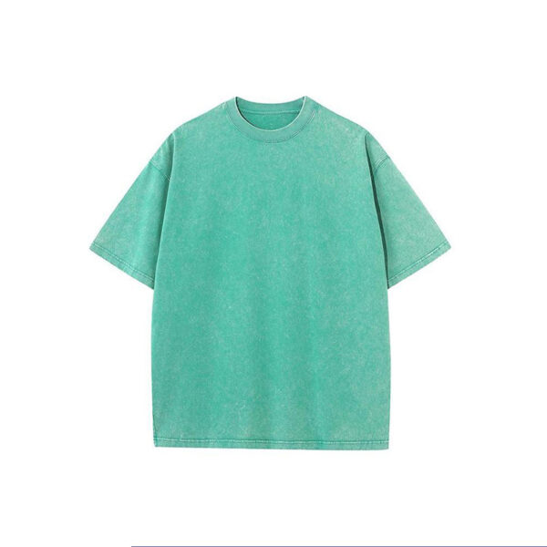 Vintage Washed oversize T Shirt-green