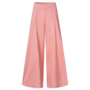 pink wide leg women trousers/pant